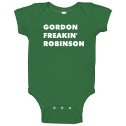 Gordon Freakin' Robinson Sesame Street Tv Character Baby One Piece Gordon Freakin' Robinson Sesame Street Tv Character Baby One Piece