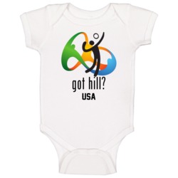 Got Kimberly Hill Volleyball Usa Olympic Team Baby One Piece Got Kimberly Hill Volleyball Usa Olympic Team Baby One Piece