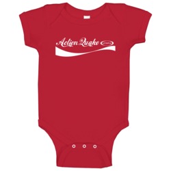 Action Quake 2 Cola Parody Video Game Fan Baby One Piece Action Quake 2 Cola Parody Video Game Fan Baby One Piece
