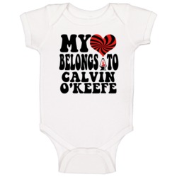 My Heart Belongs To Calvin O'keefe Favorite Novel Character Baby One P My Heart Belongs To Calvin O'keefe Favorite Novel Character Baby One P