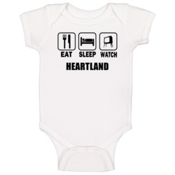 Eat Sleep Watch Heartland Trending Tv Show T Baby One Piece Eat Sleep Watch Heartland Trending Tv Show T Baby One Piece