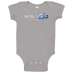 Wisn 12 Abc Tv Channel Cool Television Station Logo Baby One Piece Wisn 12 Abc Tv Channel Cool Television Station Logo Baby One Piece