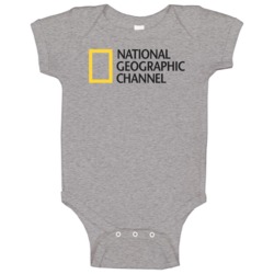 Ngc National Geographic Channel Cool Tv Station Logo Baby One Piece Ngc National Geographic Channel Cool Tv Station Logo Baby One Piece