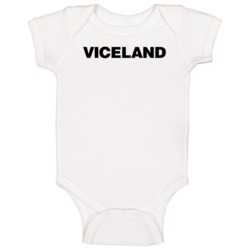Viceland Tv Channel Cool Television Station Logo Baby One Piece Viceland Tv Channel Cool Television Station Logo Baby One Piece