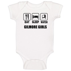 Eat Sleep Watch Gilmore Girls Trending Tv Show T Baby One Piece Eat Sleep Watch Gilmore Girls Trending Tv Show T Baby One Piece
