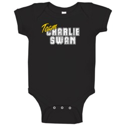 Team Charlie Swan Twilight Favorite Novel Character Cool Fan Baby One Team Charlie Swan Twilight Favorite Novel Character Cool Fan Baby One