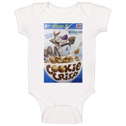 Cookie Crisp 90s Cereal Baby One Piece Cookie Crisp 90s Cereal Baby One Piece