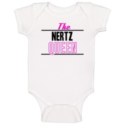 The Nertz Queen Card Games Baby One Piece The Nertz Queen Card Games Baby One Piece