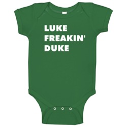 Luke Freakin' Duke The Dukes Of Hazzard Tv Character Baby One Piece Luke Freakin' Duke The Dukes Of Hazzard Tv Character Baby One Piece