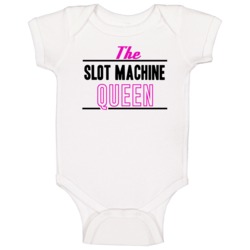 The Slot Machine Queen Card Games Baby One Piece The Slot Machine Queen Card Games Baby One Piece