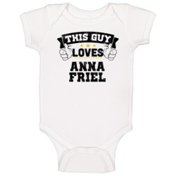 This Guy Loves Anna Friel Sexiest Women Fan Baby One Piece This Guy Loves Anna Friel Sexiest Women Fan Baby One Piece