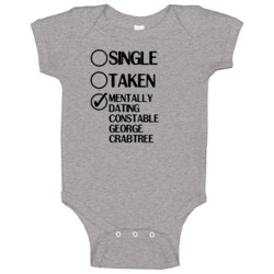 Single Taken Constable George Crabtree Murdoch Mysteries Baby One Piec Single Taken Constable George Crabtree Murdoch Mysteries Baby One Piec