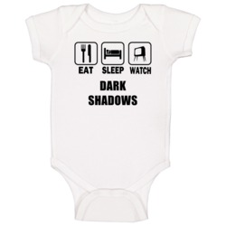 Eat Sleep Watch Dark Shadows Trending Tv Show T Baby One Piece Eat Sleep Watch Dark Shadows Trending Tv Show T Baby One Piece