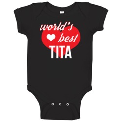 World's Best Tita Irish Gaelic Grandmother Baby One Piece World's Best Tita Irish Gaelic Grandmother Baby One Piece