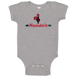 Nandos Chicken Logo Baby One Piece Nandos Chicken Logo Baby One Piece