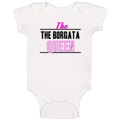 The The Borgata Queen Gambling Baby One Piece The The Borgata Queen Gambling Baby One Piece