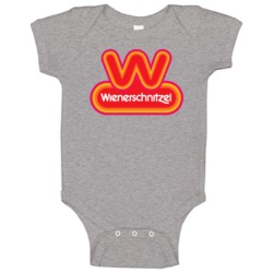 Wienerschnitzel Logo Baby One Piece Wienerschnitzel Logo Baby One Piece