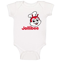 Jollibee Logo Baby One Piece Jollibee Logo Baby One Piece