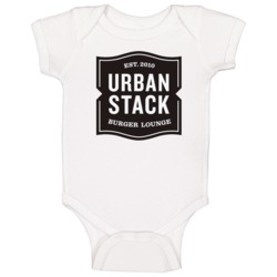 Urban Stack Logo Baby One Piece Urban Stack Logo Baby One Piece