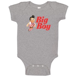 Big Boy Burger Restaurant Logo Baby One Piece Big Boy Burger Restaurant Logo Baby One Piece