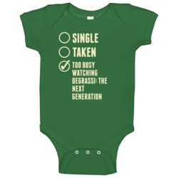 Single Taken Watching Degrassi The Next Generation Baby One Piece Single Taken Watching Degrassi The Next Generation Baby One Piece