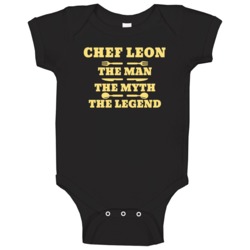 Chef Leon Man Myth Legend Dad Father's Day Cooking Kitchen Grill Gift Chef Leon Man Myth Legend Dad Father's Day Cooking Kitchen Grill Gift