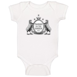 Tavern On The Green Nyc New York Restaurant Logo Baby One Piece Tavern On The Green Nyc New York Restaurant Logo Baby One Piece