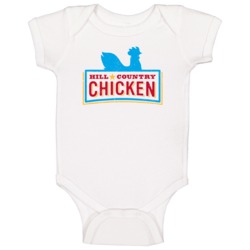 Hill Country Chicken New York City Restaurant Logo Baby One Piece Hill Country Chicken New York City Restaurant Logo Baby One Piece