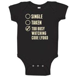 Single Taken Watching Code Lyoko Baby One Piece Single Taken Watching Code Lyoko Baby One Piece