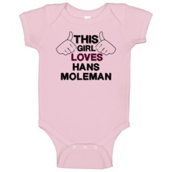 This Girl Hans Moleman The Simpsons Baby One Piece This Girl Hans Moleman The Simpsons Baby One Piece