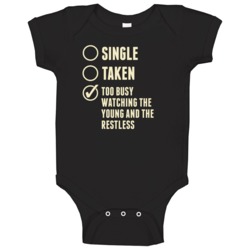 Single Taken Watching The Young And The Restless Baby One Piece Single Taken Watching The Young And The Restless Baby One Piece