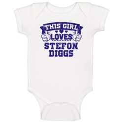 This Girl Loves Stefon Diggs Minnesota Football Sports Athlete Baby On This Girl Loves Stefon Diggs Minnesota Football Sports Athlete Baby On