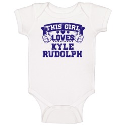 This Girl Loves Kyle Rudolph Minnesota Football Sports Athlete Baby On This Girl Loves Kyle Rudolph Minnesota Football Sports Athlete Baby On