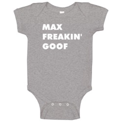 Max Freakin' Goof Disney's House Of Mouse Tv Character Baby One Piece Max Freakin' Goof Disney's House Of Mouse Tv Character Baby One Piece