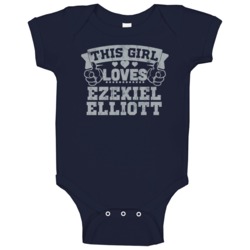 This Girl Loves Ezekiel Elliott Dallas Football Sports Athlete Baby On This Girl Loves Ezekiel Elliott Dallas Football Sports Athlete Baby On