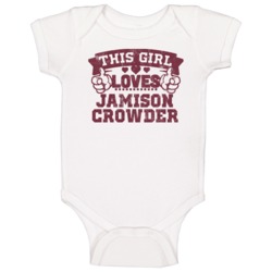 This Girl Loves Jamison Crowder Washington Football Sports Athlete Bab This Girl Loves Jamison Crowder Washington Football Sports Athlete Bab