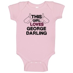 This Girl George Darling The Adventures Of Peter Pan Baby One Piece This Girl George Darling The Adventures Of Peter Pan Baby One Piece