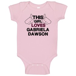 This Girl Gabriela Dawson Chicago Fire Baby One Piece This Girl Gabriela Dawson Chicago Fire Baby One Piece