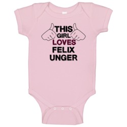 This Girl Felix Unger The New Odd Couple Baby One Piece This Girl Felix Unger The New Odd Couple Baby One Piece