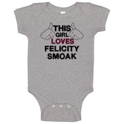 This Girl Felicity Smoak Arrow Baby One Piece This Girl Felicity Smoak Arrow Baby One Piece