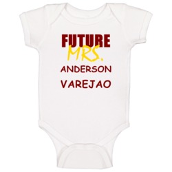 Anderson Varejao Future Mrs Funny Cleveland Sports Basketball Baby One Anderson Varejao Future Mrs Funny Cleveland Sports Basketball Baby One