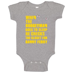 Danny Ferry Boogeyman Cleveland Sports Basketball Baby One Piece Danny Ferry Boogeyman Cleveland Sports Basketball Baby One Piece