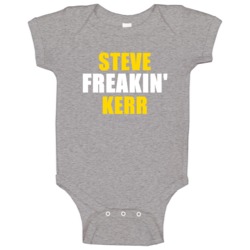 Steve Kerr Freakin Cleveland Sports Basketball Baby One Piece Steve Kerr Freakin Cleveland Sports Basketball Baby One Piece