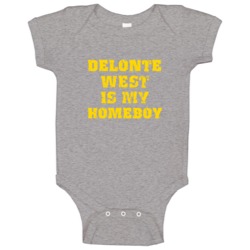 Delonte West Is My Homeboy Cleveland Sports Basketball Baby One Piece Delonte West Is My Homeboy Cleveland Sports Basketball Baby One Piece
