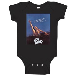 Evil Dead Classic 80s Horror Zombie Movie Baby One Piece Evil Dead Classic 80s Horror Zombie Movie Baby One Piece
