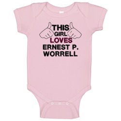 This Girl Ernest P Worrell Hey Vern Its Ernest! Baby One Piece This Girl Ernest P Worrell Hey Vern Its Ernest! Baby One Piece