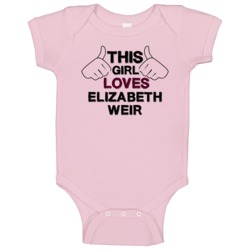 This Girl Elizabeth Weir Stargate Atlantis Baby One Piece This Girl Elizabeth Weir Stargate Atlantis Baby One Piece