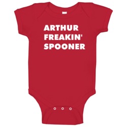 Arthur Freakin' Spooner The King Of Queens Tv Character Baby One Piece Arthur Freakin' Spooner The King Of Queens Tv Character Baby One Piece