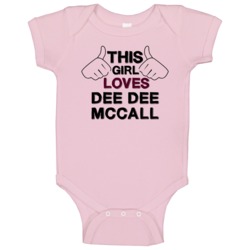 This Girl Dee Dee Mccall Hunter Baby One Piece This Girl Dee Dee Mccall Hunter Baby One Piece