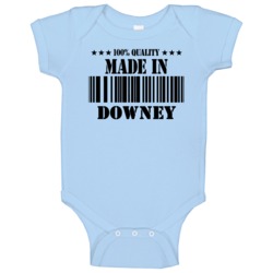 Downey Los Angeles California Made In Born Baby One Piece Downey Los Angeles California Made In Born Baby One Piece